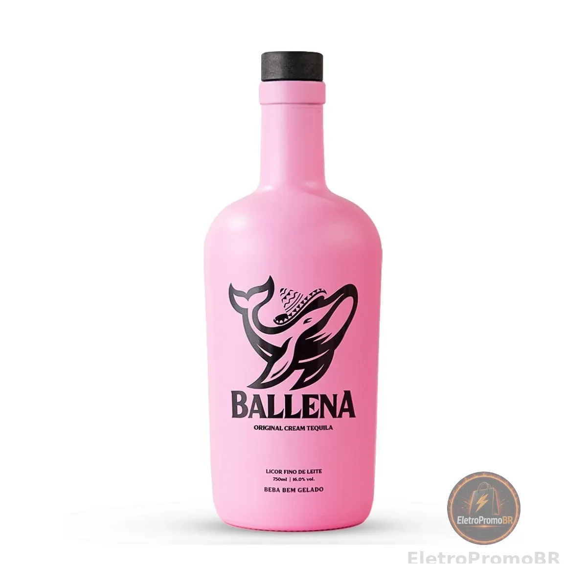 Licor Ballena morango 750ml