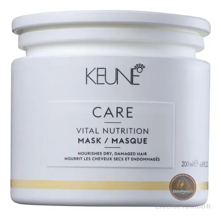 Keune Care Vital Nutrition - Máscara De Nutrição 200ml Única