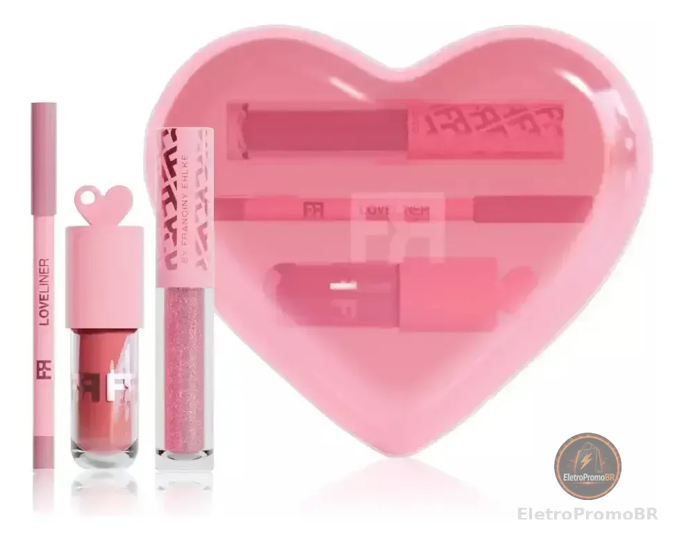 Kit Fran Lover Gloss Labial E Lapis Labial By Franciny Ehlke