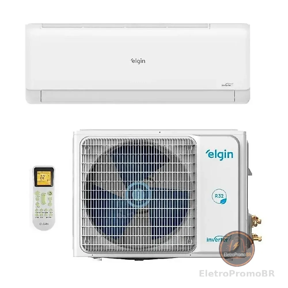 Ar Condicionado Inverter Elgin Eco II 18000 Btus Quente e Frio 220v R-32 Wi-Fi