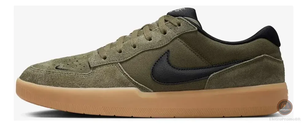 Tênis Nike Sb Force 58 Masculino Verde Oliva 40 Br