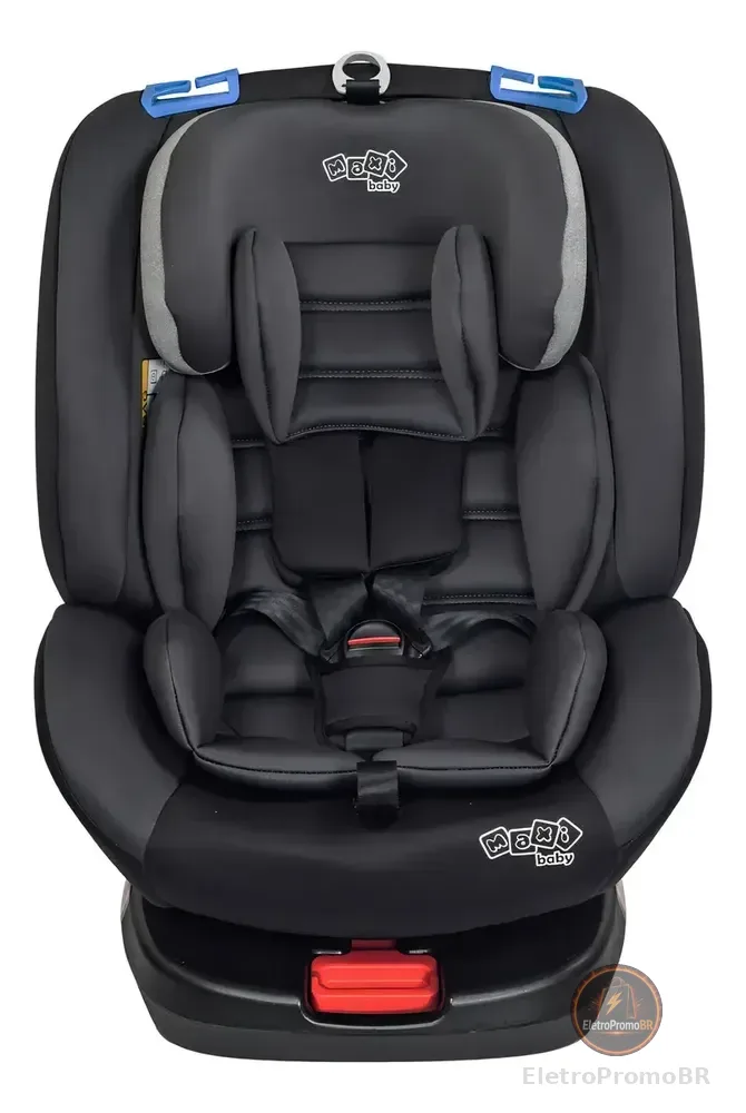 Cadeira De Carro Infantil Max360 Isofix 36kgs Maxi Baby - Preto