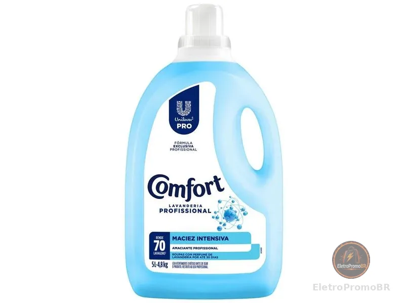 Amaciante Comfort Lavanderia Profissional Maciez Intensa 5L