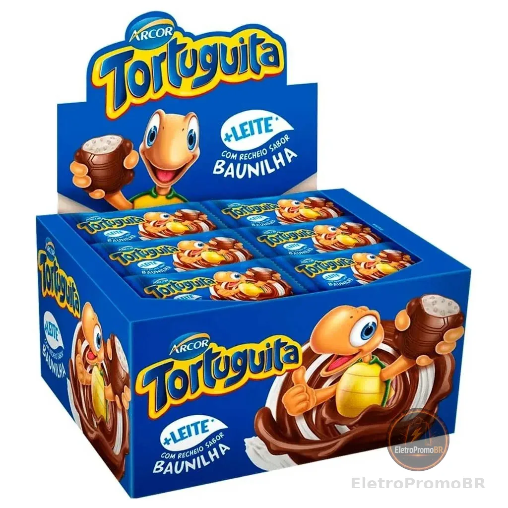 Chocolate Tortuguita Ao Leite 24 Unidades 15,5g