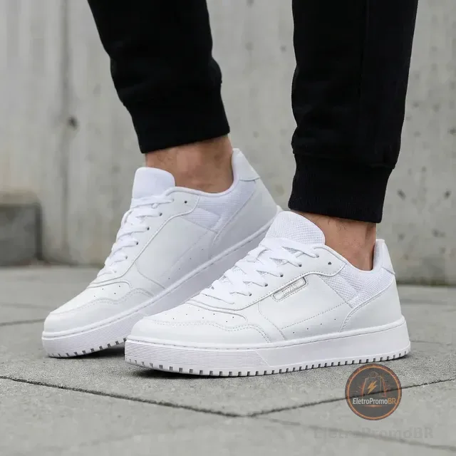 Tênis Masculino Casual Sapatenis Confortável Costurado R46