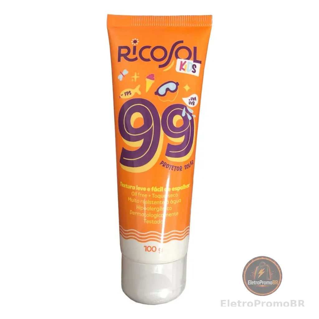 Protetor Solar Ricosol Kids FPS 99 100G