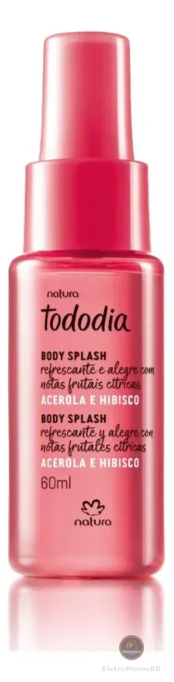 Tododia Acerola E Hibisco Mini Body Splash 60ml