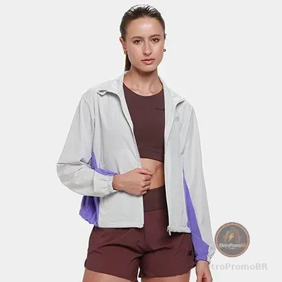 Jaqueta New Balance Windbreak Fast Days Feminina