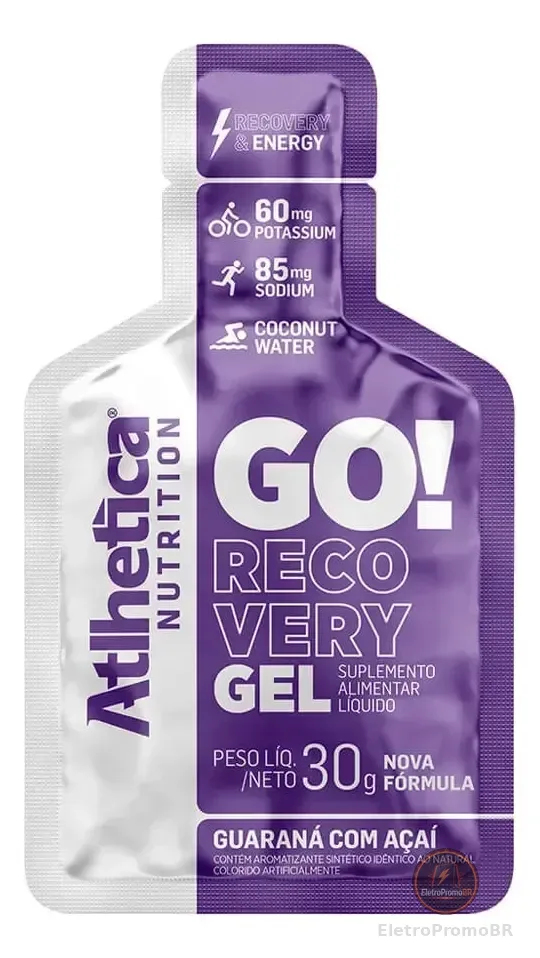 Go Gel Recovery Gel (display 10 Unid. 30g) - Guaraná C/ Açaí Guaraná Com Açaí