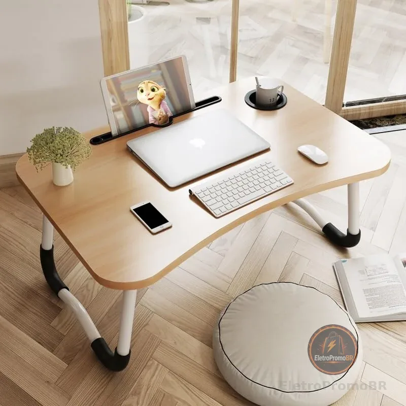 Mesa Portátil Para Notebook Suporte Cama Sofá MA, Cor Aleatório