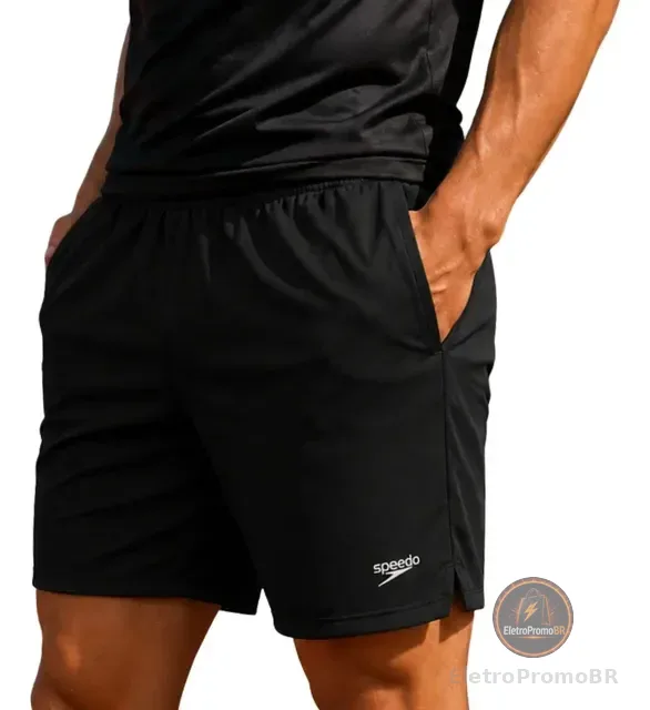 Bermuda Masculina Academia Speedo Short Dry Fast