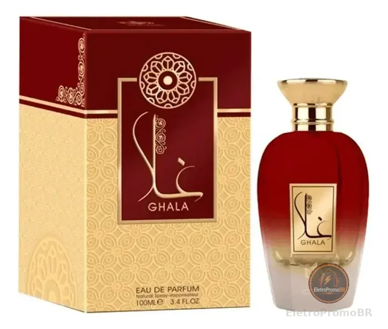 Al Wataniah Ghala Edp 100ml Feminino | Original + Amostra De Brinde