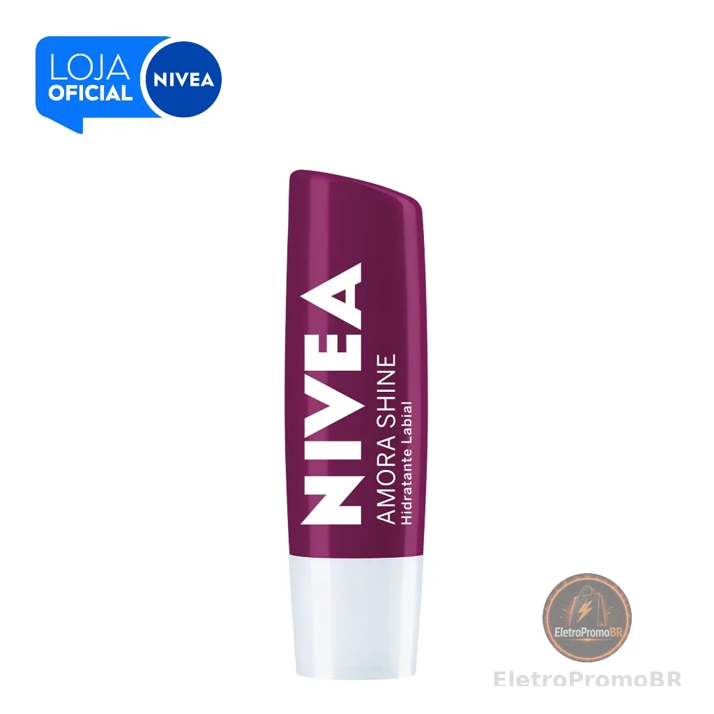 NIVEA Hidratante Labial Amora Shine 4,8g