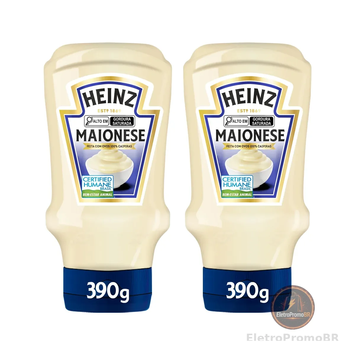 Heinz Pack Maionese Tradicional, 390G - 2 unidades