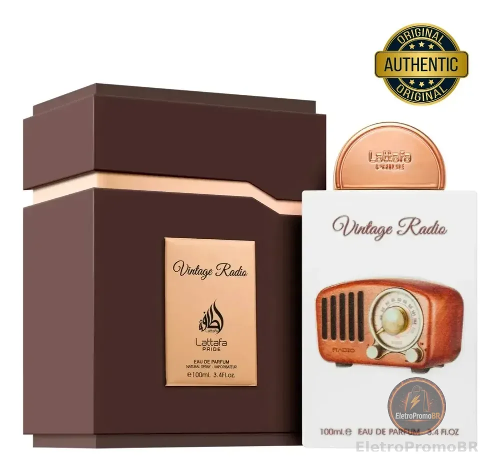 Perfume Arabe Vintage Radio Edp Lattafa Pride 100ml