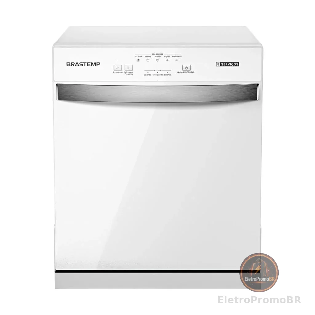 Lava Louças 8 Serviços Brastemp Branca - BLF08BB