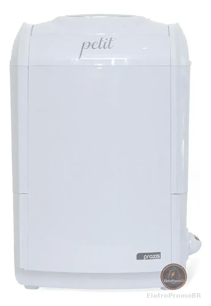 Mini Lavadora Praxis 1,2 kg Petit Branca