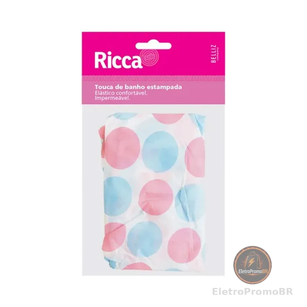 Touca de Banho Ricca Estampada (0392)