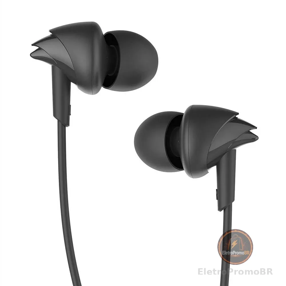 boAt Fone de Ouvido Intra Auricular Microfone Bassheads 100 boAt