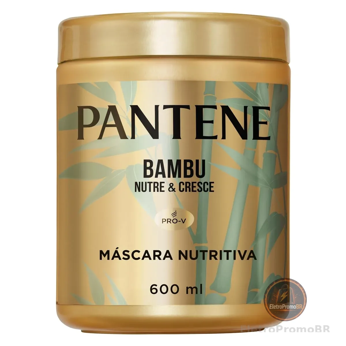 Máscara Nutritiva Pantene Pro-V Bambu Nutre & Cresce + Óleo de Rícino + Cafeína 600 ml