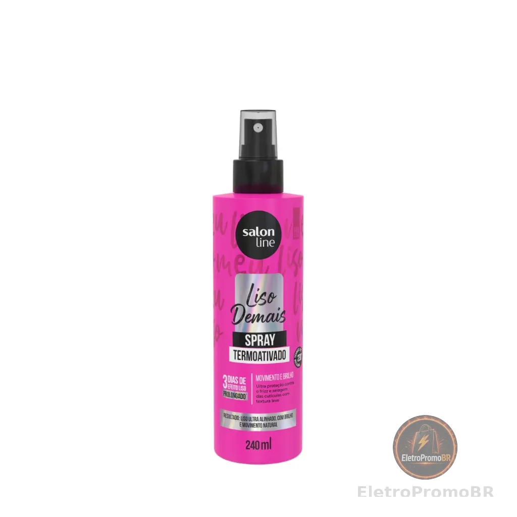 Meu Liso Demais Defrizante Spray Protetor Térmico 240ml