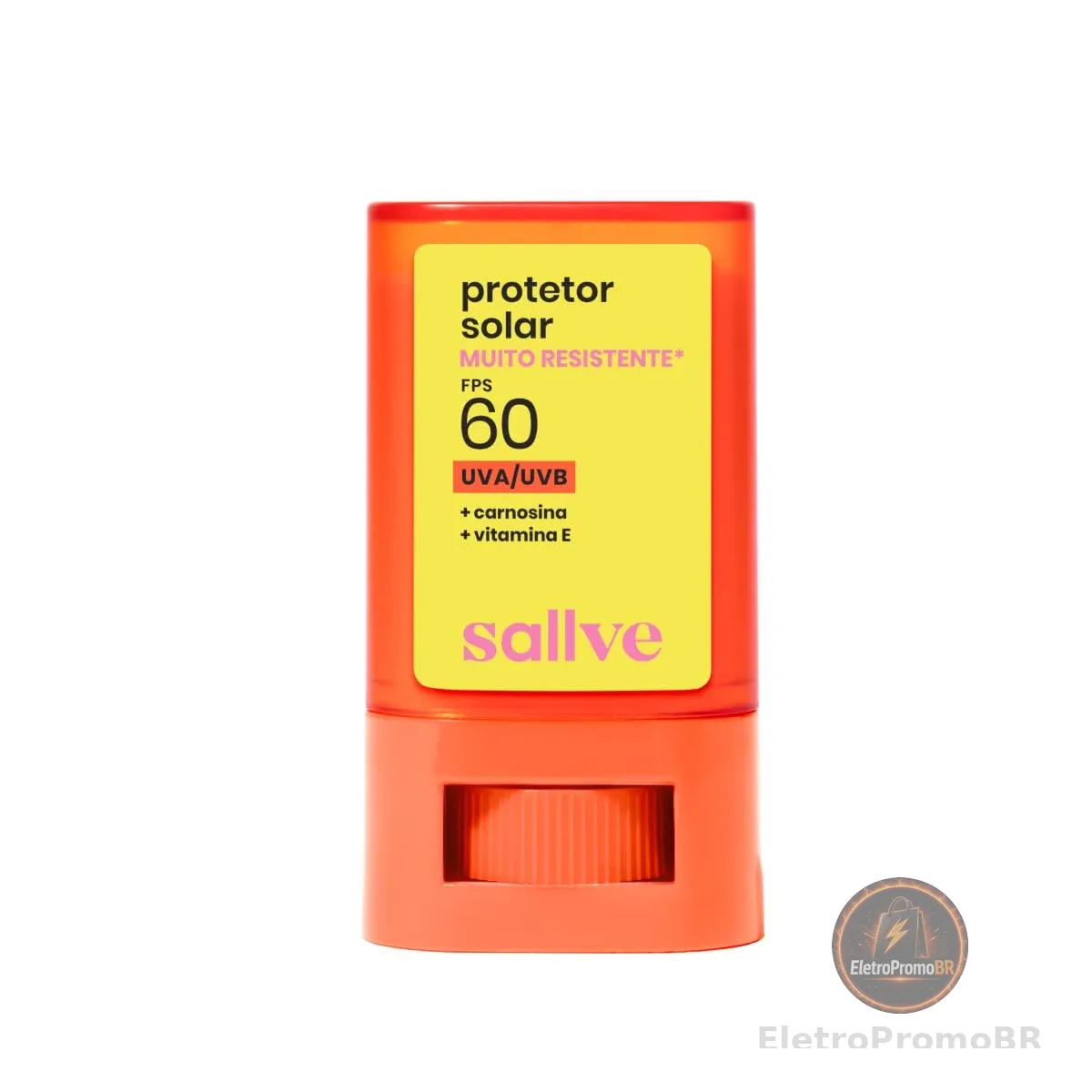 Sallve Protetor Solar em Bastão FPS60 15g