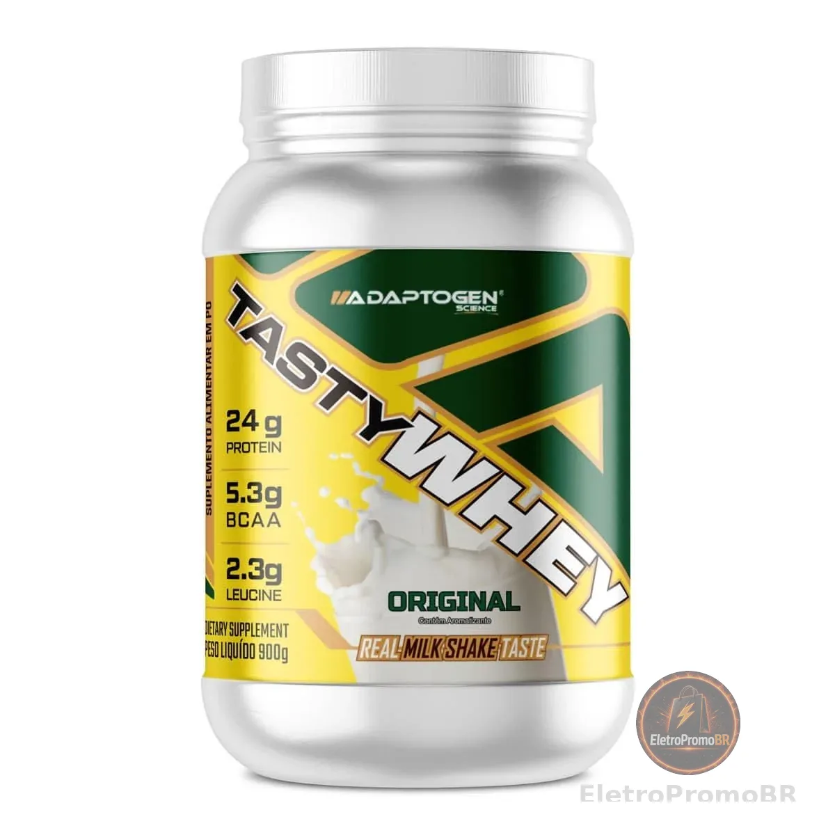 Adaptogen Tasty Whey Original 900g (Embalagem Pode Mudar)