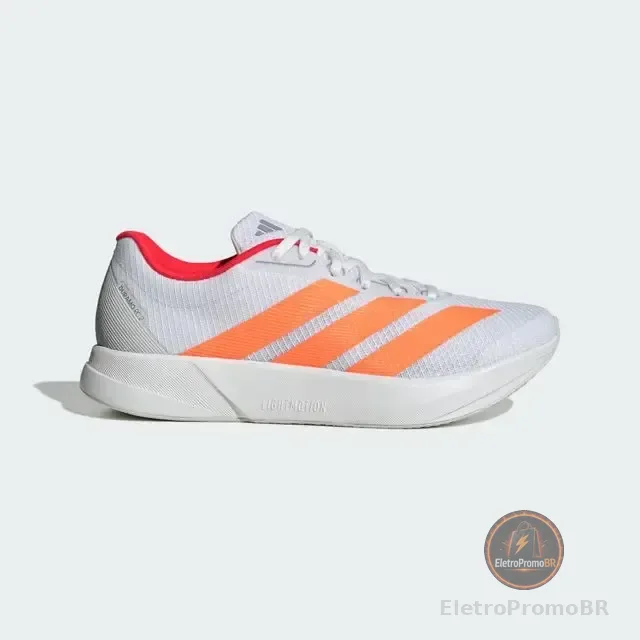 Tênis Masculino Duramo Rc2 adidas Ftwwht/luor/dshgry Liso 41 Br