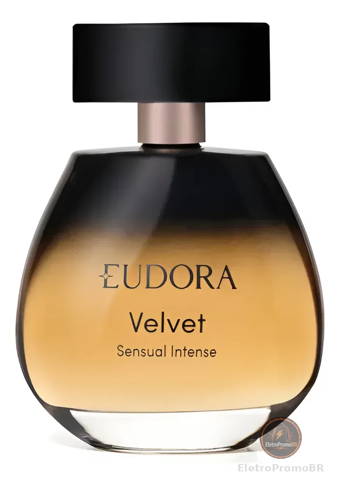 Perfume Eudora Velvet Sensual Intense, Eau De Cologne Feminino Oriental Ambarado De 100 Ml