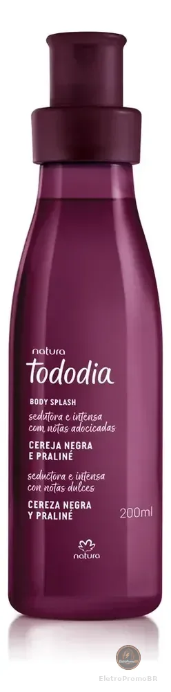 Body Splash Natura Tododia Cereja Negra E Praline