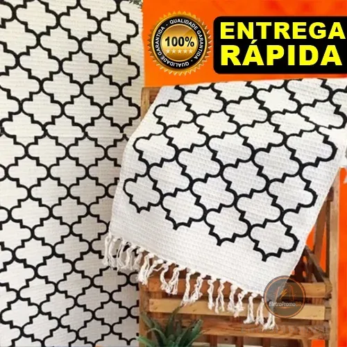 Kit 3 Peças Passadeira Cozinha Tapetes Para Cozinha Geométrica Excelente Qualidade Tecido Grosso Tear Nozinho