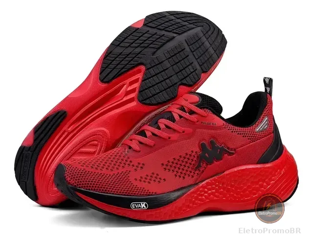 Tênis Kappa Pulse Rx Unissex Corrida Conforto