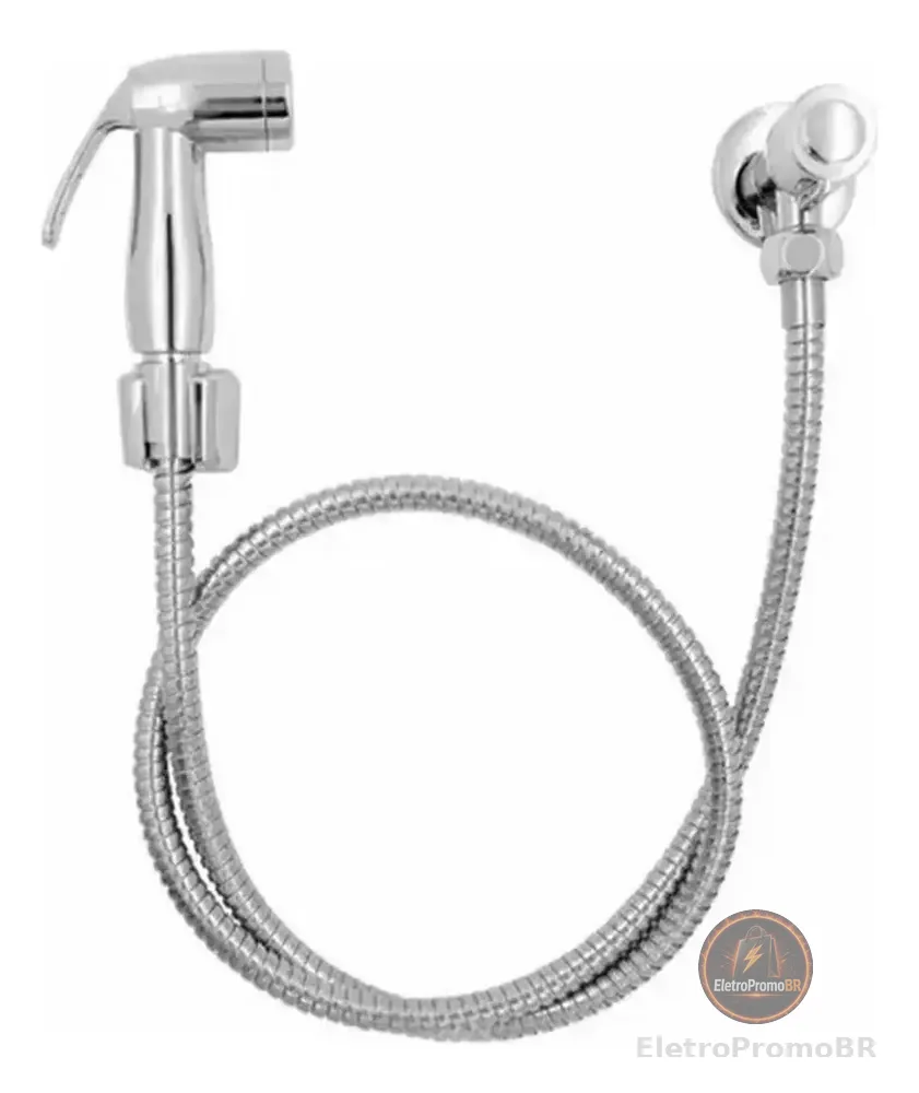 Ducha Higiênica Banheiro Alavanca C-72 Luxo Cromado Banheiro Acionamento 1/4 De Voltas