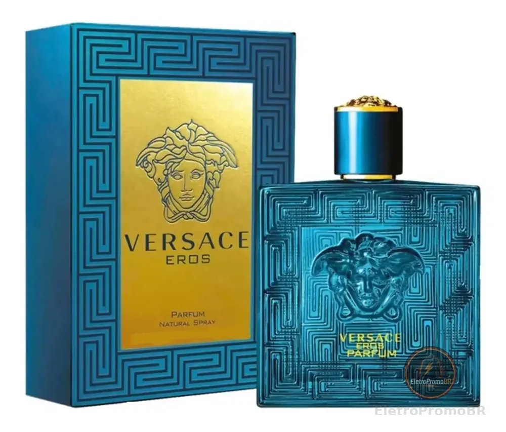 Versace Eros Parfum Masculino Amadeirado 200ml