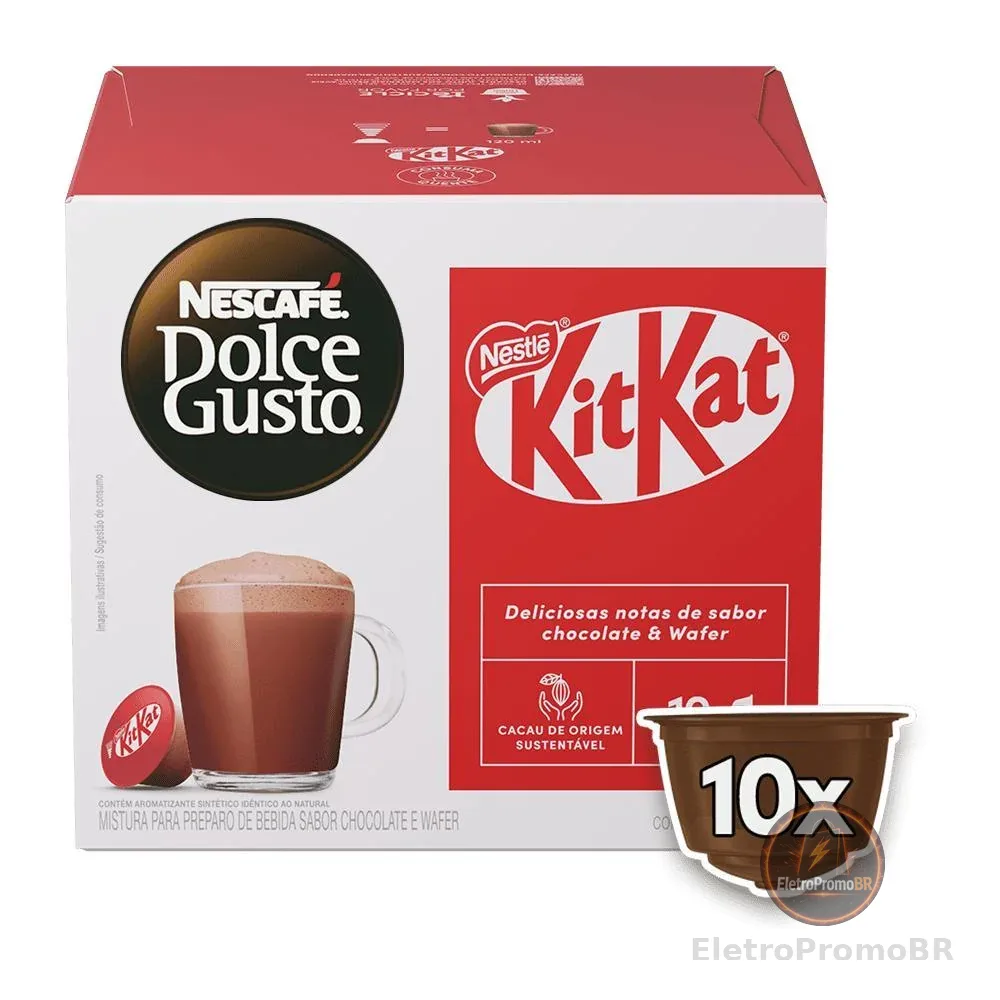 NESCAFÉ DOLCE GUSTO KitKat 10 cápsulas