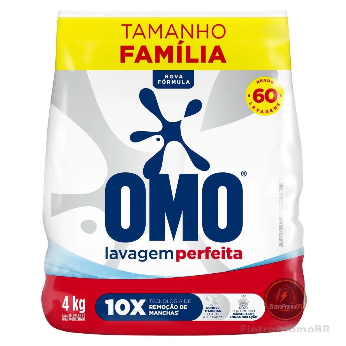 Omo Sabão em Pó Lavagem Perfeita 4Kg