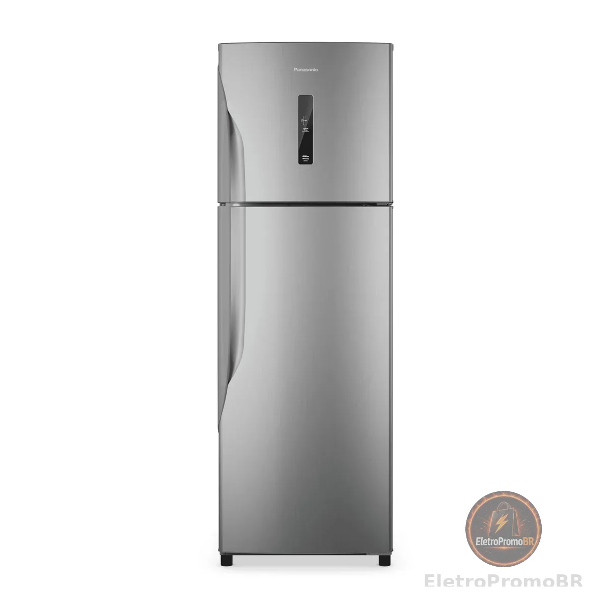 Geladeira Ideal+ Panasonic BT44 Frost Free Inverter 391L Aço Escovado - NR-BT44PV3XA 127V