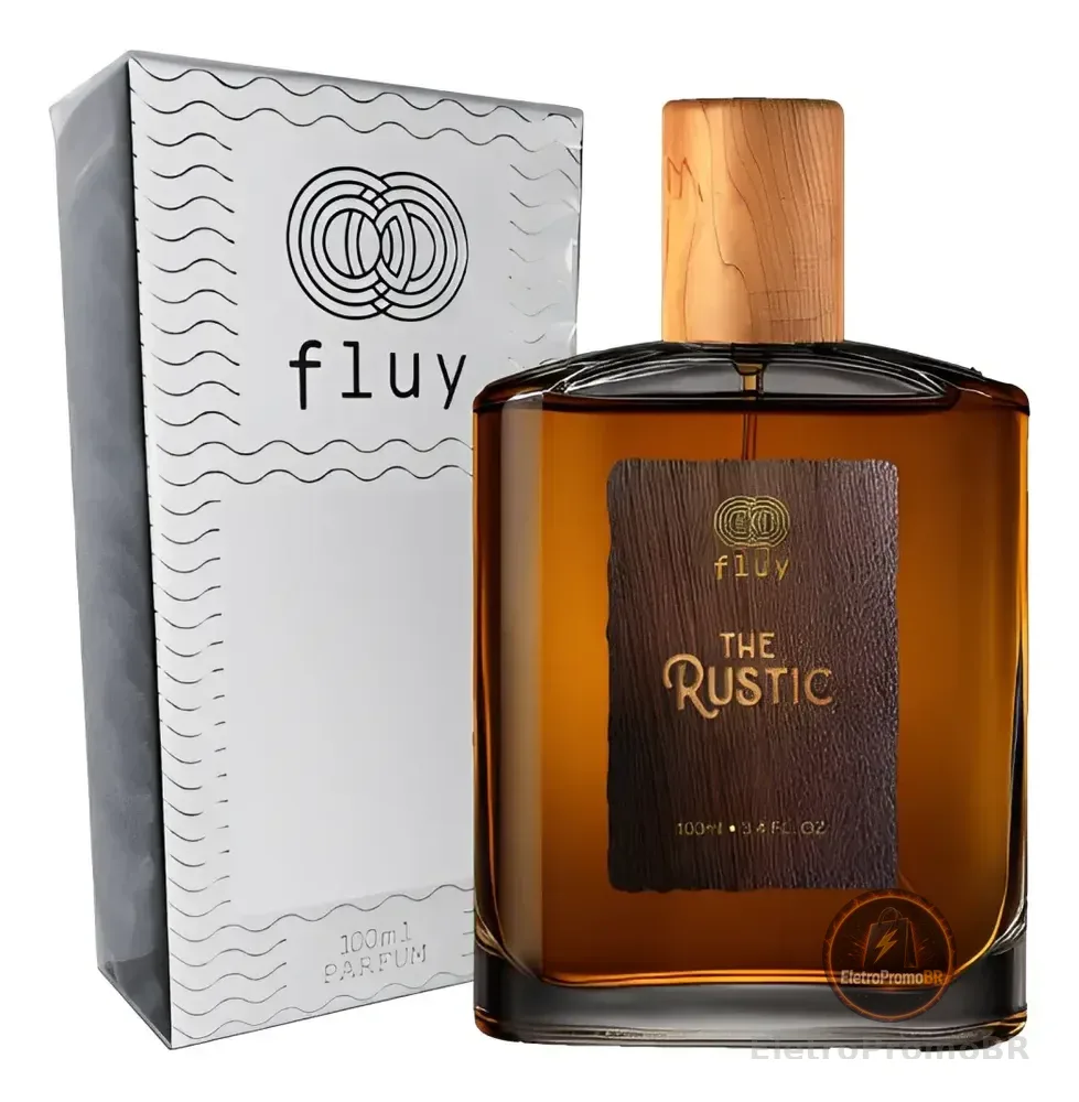 Perfume Amadeirado Masculino The Rustic 100ml Da Fluy