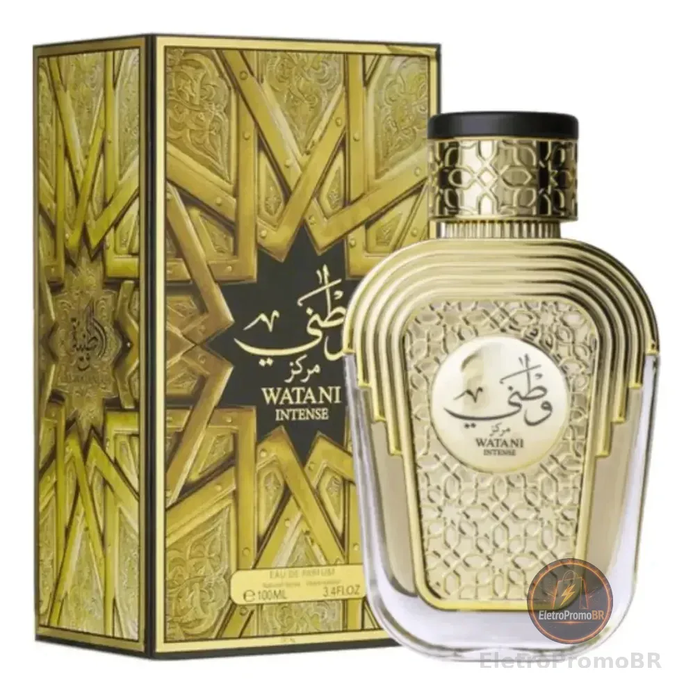 Perfume Watani Intense Gold Eau De Parfum 100ml Al Wataniah Árabe