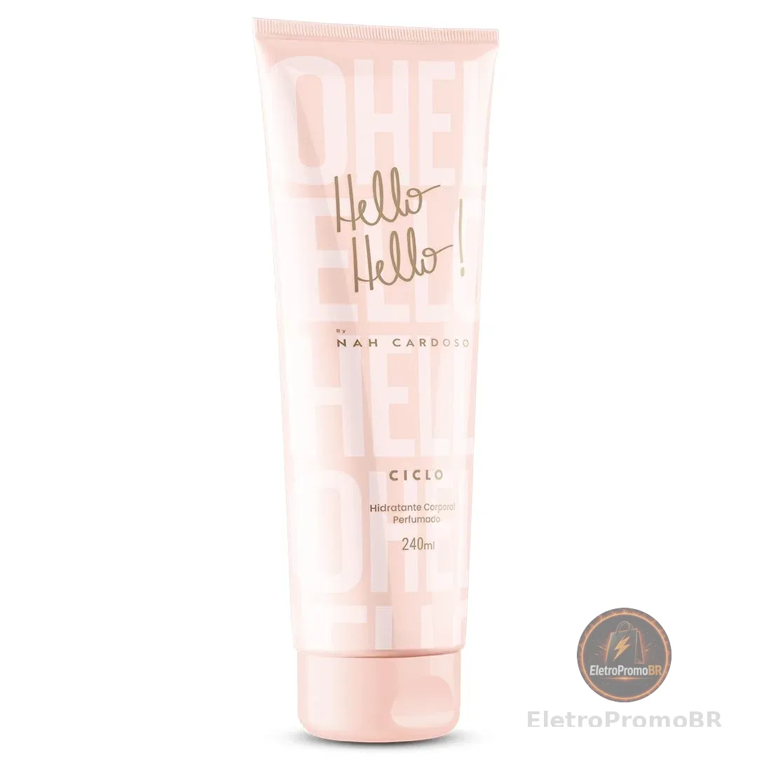 Ciclo Cosméticos Loção Hidratante Nah Hello! Hello! 240Ml
