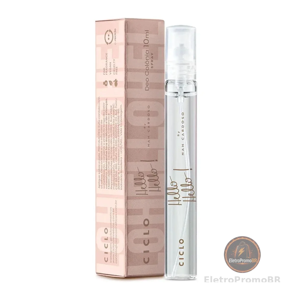 Ciclo Deo Colonia Nah Hello Hello Caneta 10Ml, Ciclo