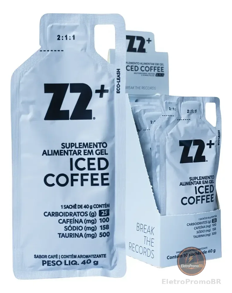 Energy Gel Z2+ Iced Coffee Box 10 Unidades