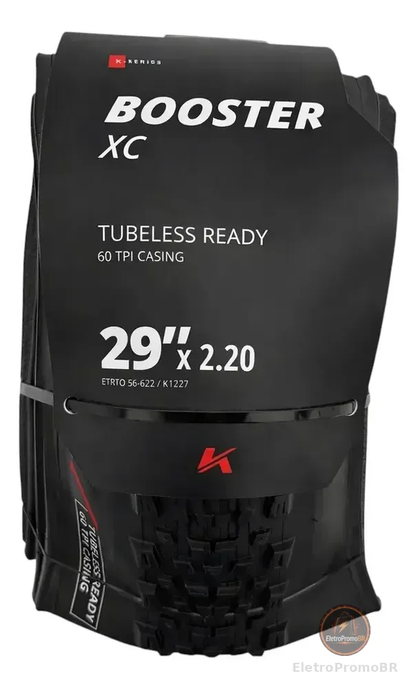 Pneu Kenda Booster Xc Aro 29 X 2.2 Bike Mtb Cross Tubeless Kevlar