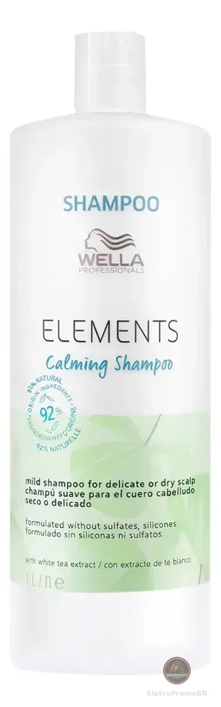 Wella Professionals Elements Calming - Shampoo 1l