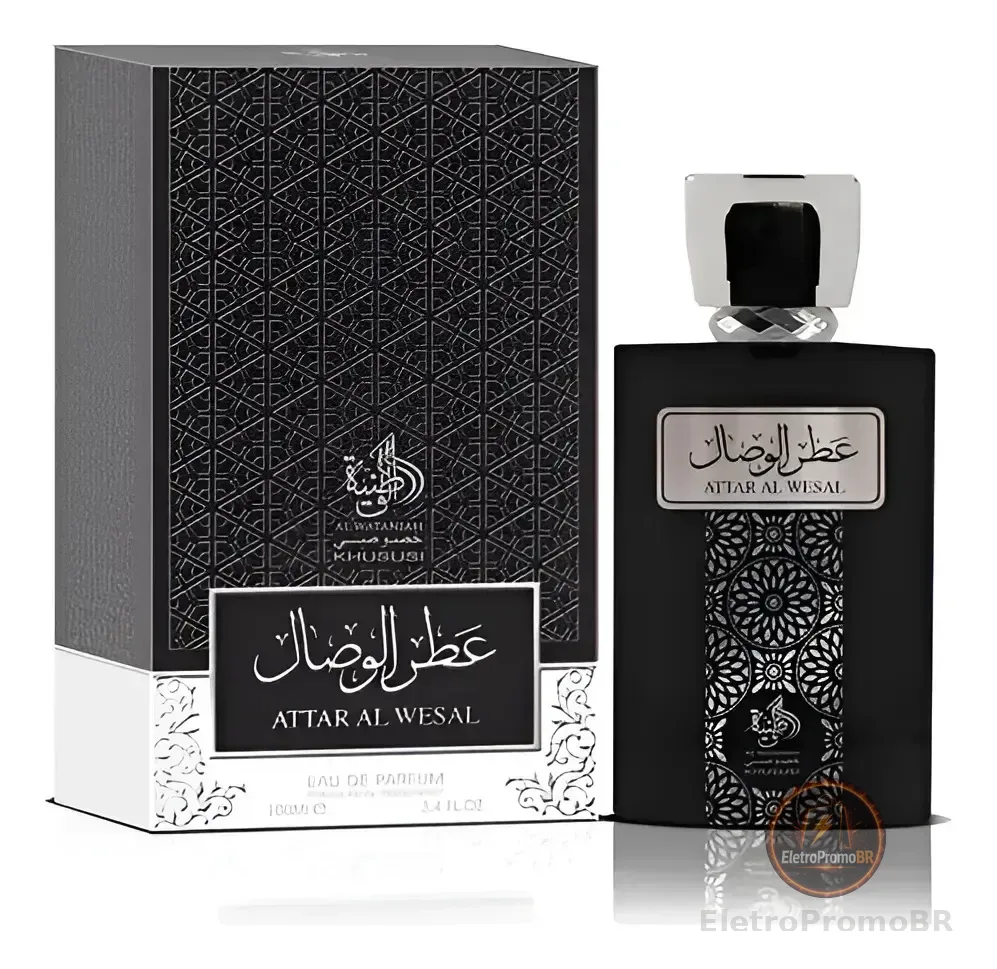 Perfume Árabe Attar Al Wesal Wataniah Masculino Eau De Perfum