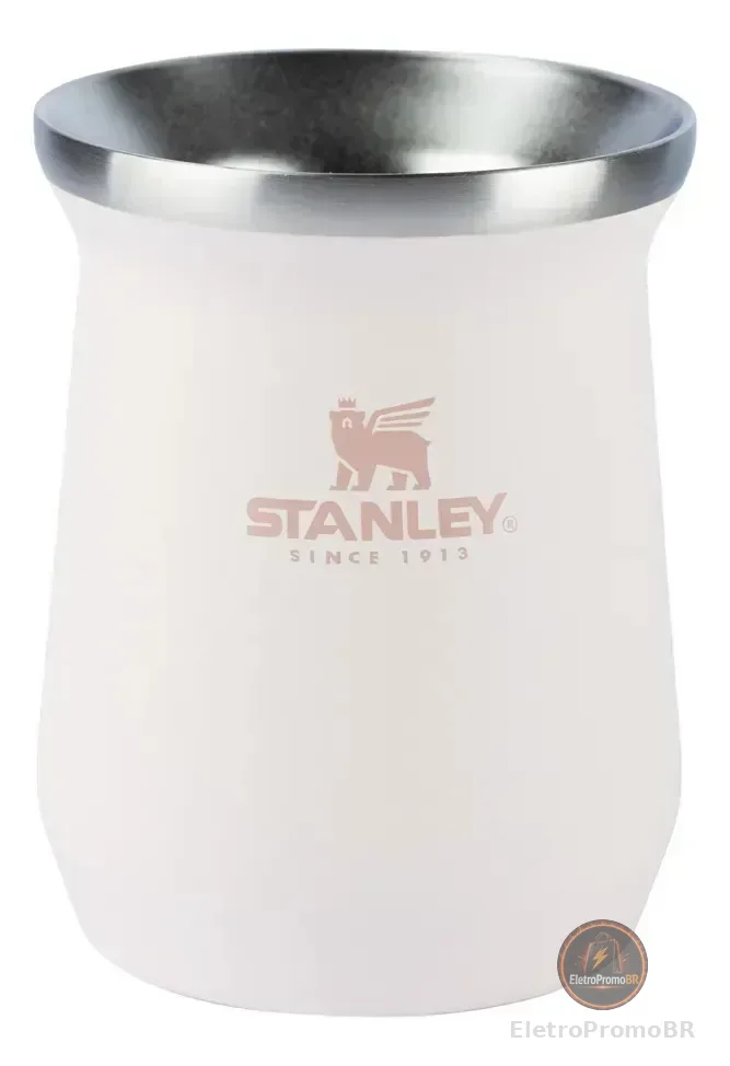 Cuia Térmica para Chimarrão e Terere Stanley Rose Quartz 236ml