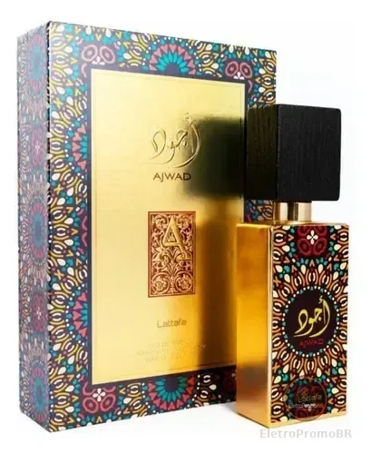 Perfume Árabe Lattafa Ajwad Eau De Parfum 60ml Unissex
