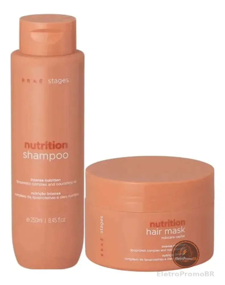Braé Stages Kit Nutrition 2 Produtos (shampoo E Máscara)