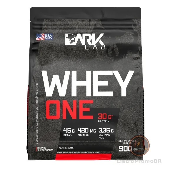 Whey Protein One Refil 900g Dark Lab - Proteina com BCAA, Glutamina, Arginina