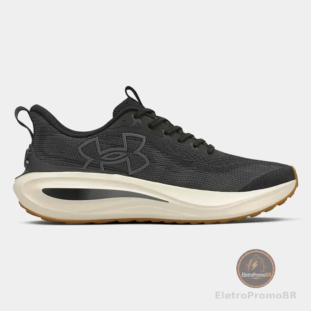 Tênis Masculino Charged Skyline 5 Under Armour Preto Liso 39 Br